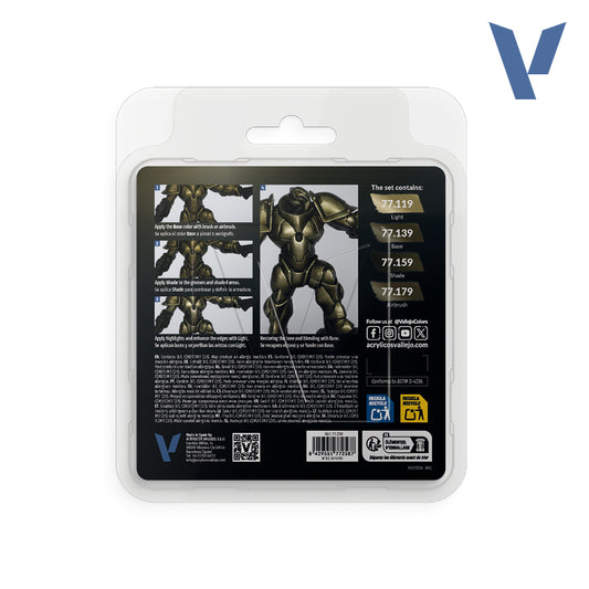 Aged Metal 77.258 Set 4 x 18 ml