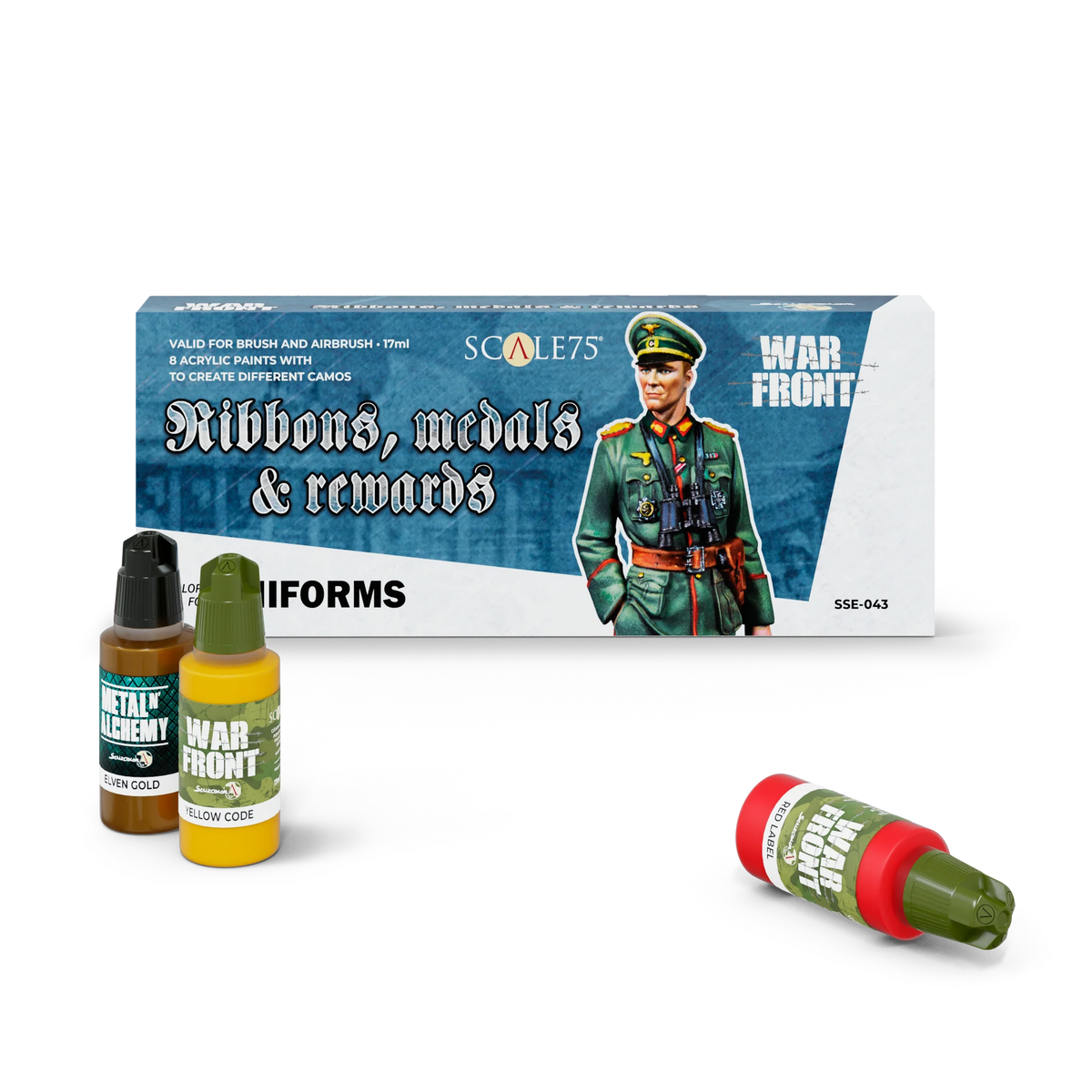 Ribbons, Medals and Rewards SSE-043 8 x 17 ml