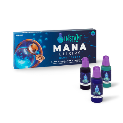 Mana Elixirs Blue Colors  SSE-103 8 x 17 ml