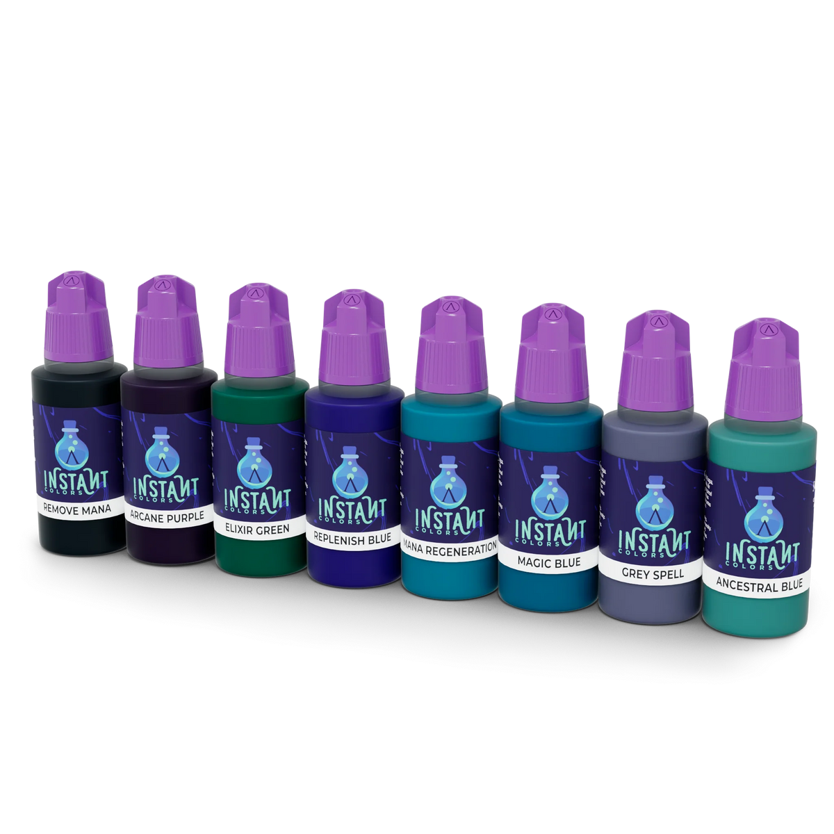 Mana Elixirs Blue Colors  SSE-103 8 x 17 ml