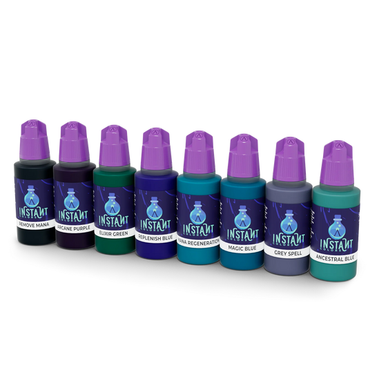 Mana Elixirs Blue Colors  SSE-103 8 x 17 ml
