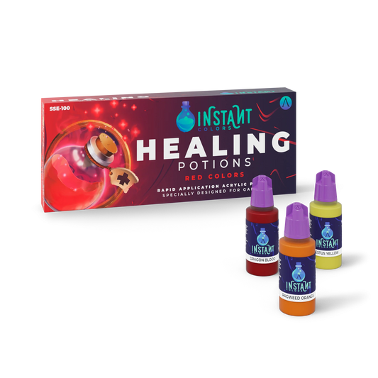 Healing Potions Red Colors SSE-100 8 x 17 ml