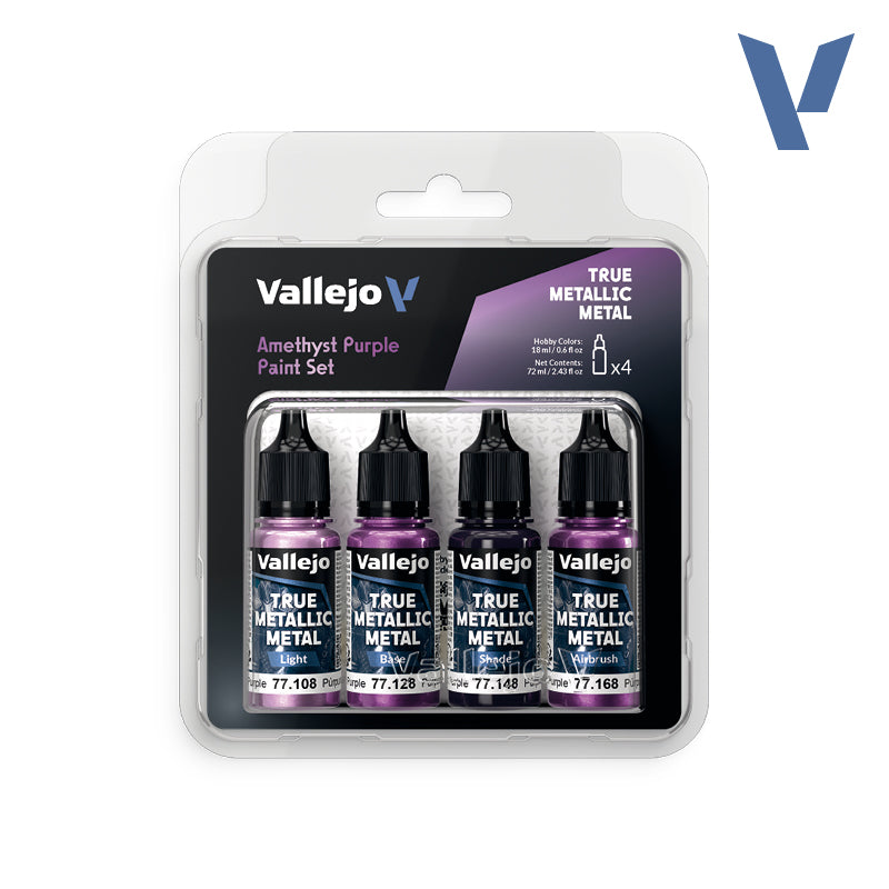 Amethyst purple 77.255 Set 4 x 18 ml