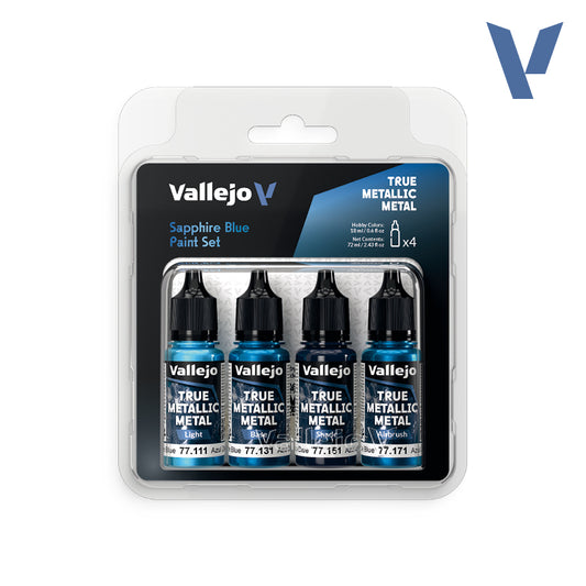 Sapphire Blue 77.256 Set 4 x 18 ml