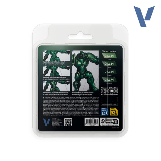 Dusken Green 77.257 Set 4 x 18 ml