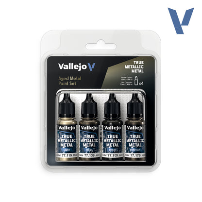 Aged Metal 77.258 Set 4 x 18 ml