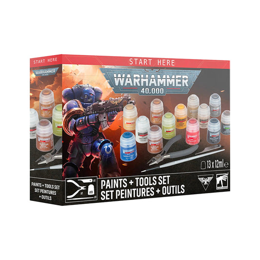 Paints + Tools Set