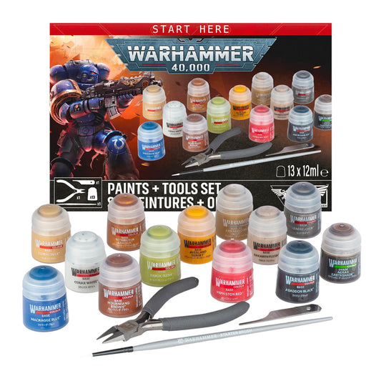 Paints + Tools Set