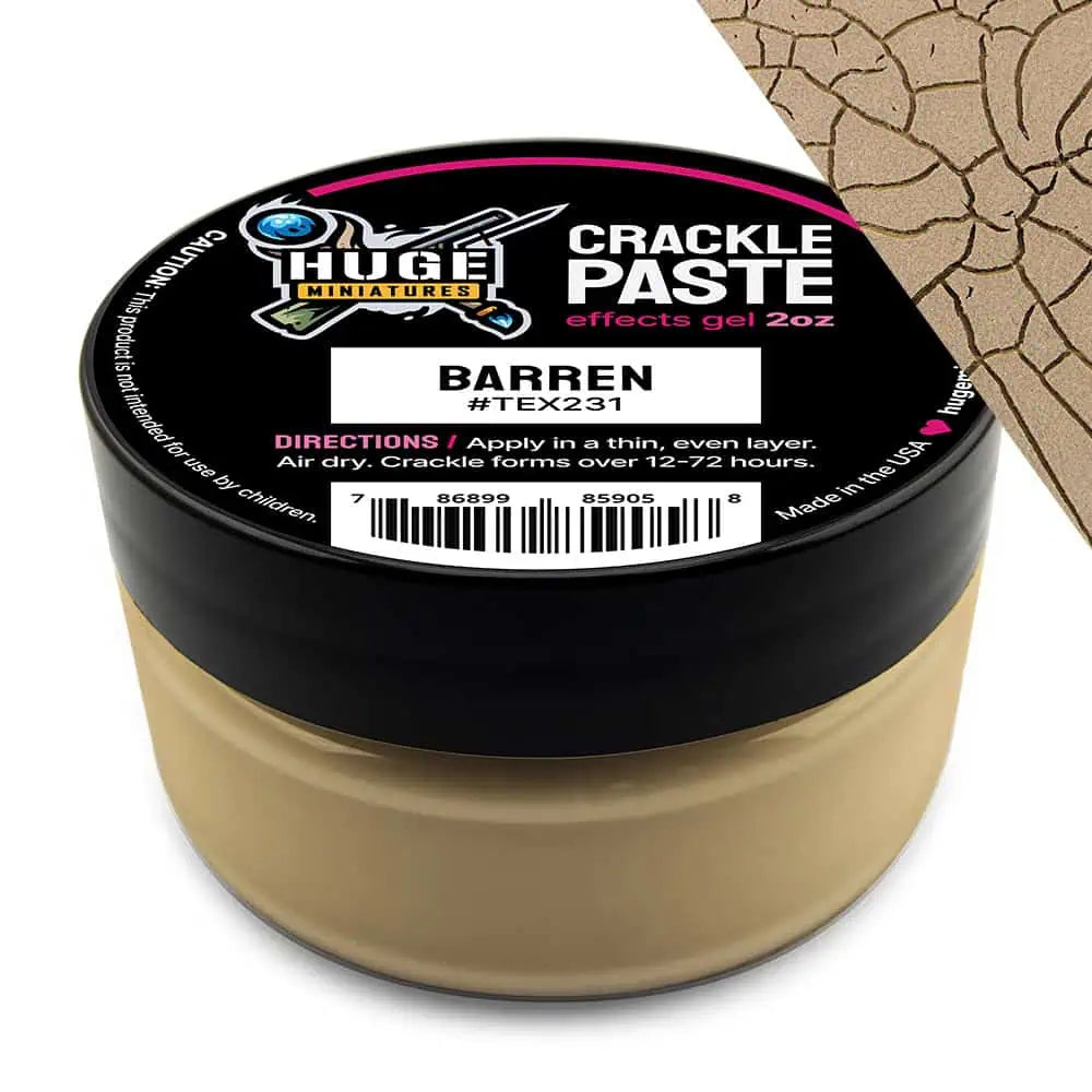 Barren Crackle Paste