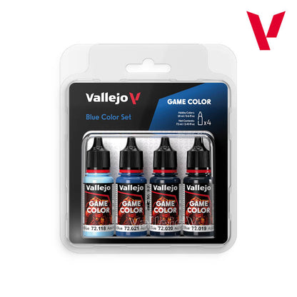 Blue Color Set 72.376 Set 4 x 18 ml
