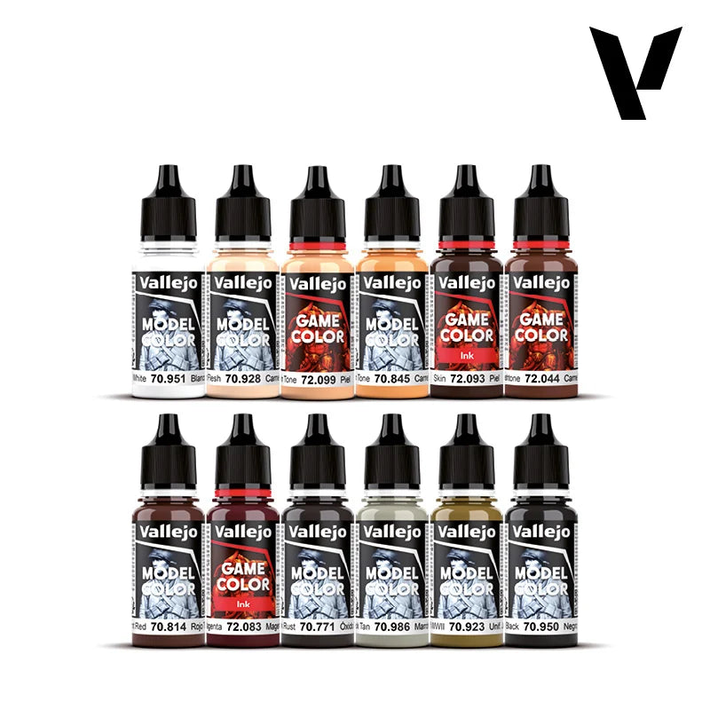 Essential Paint Set 72.201 Set 12 x 18 ml