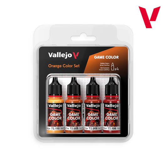 Orange Color Set 72.381 Set 4 x 18 ml
