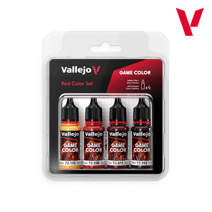 Red Color Set 72.377 Set 4 x 18 ml